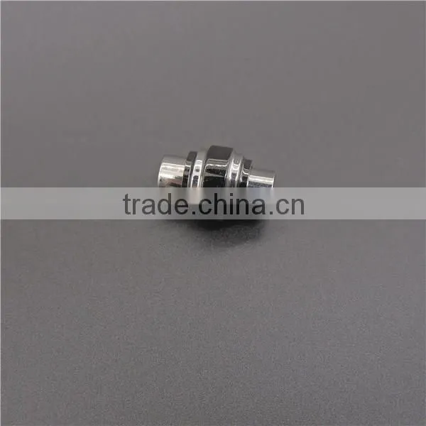 Customized Stainless Steel Metal Beads With Enamel Silver Diy Jewelry photo-2