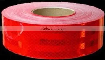 Red and White Caution Tape,glow in the Dark Tape Red photo-3