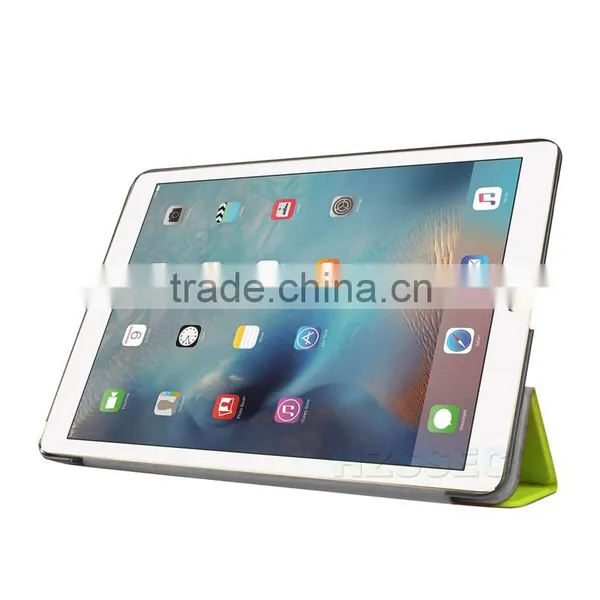 Super Slim Three Fold Leather Stand Holder Case For IPad Pro 9.7 photo-5