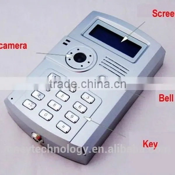 7''TFT Display Color Visual Controller With Time Attendance and Door Phone photo-3