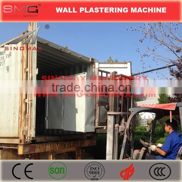 WET MIX! Cement Mortar Rendering Machine Plaster Machine Spraying Pump for Sale in Viet Nam in Indonesia in Malaysia in China photo-6