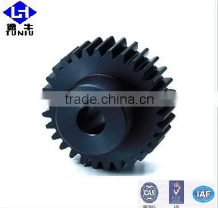 Black nylon plastic sprockets gear