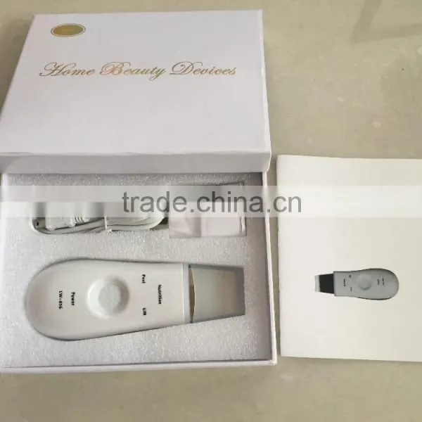 Home Use Ultrasonic Beauty Product Skin Scrubber Deep Cleaning Face Lift LW-016 photo-5
