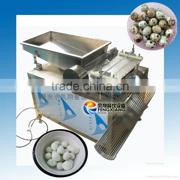 FT-206 Industrial Automatic Quail Egg Shell Breaking Machine/quail Egg Sheller for Sale /quail Egg Peeling Machine photo-3