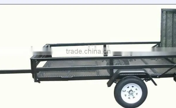 10x5 High Quality Power Coated Landscape ATV Trailers for Sales photo-5