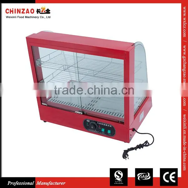 Electric Counter Top Glass Food Warmer Display Showcase Fast Food Resturant Equipment photo-2