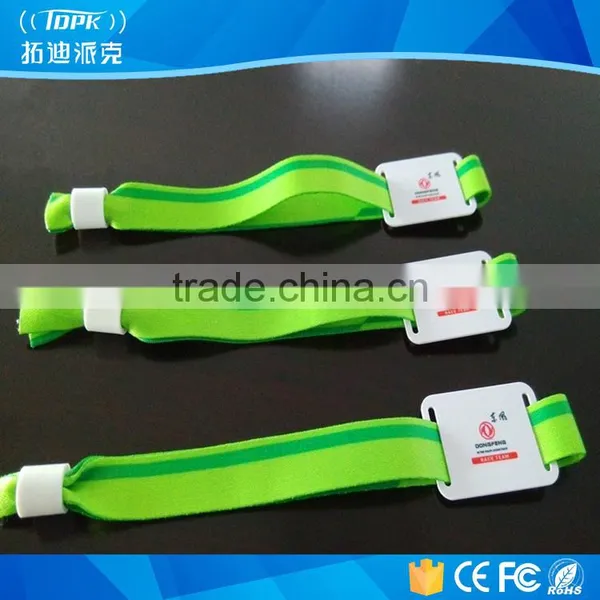 Cheap Woven Wristband/passive Rfid Wristband