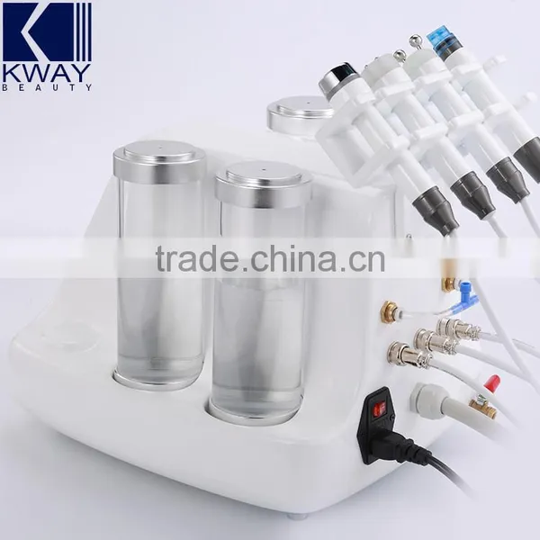 Newest 4 in 1 Small Bubbles Water Dermabrasion Ultrasonic BIO Facial Cleansing Skin Whitening Machine photo-5