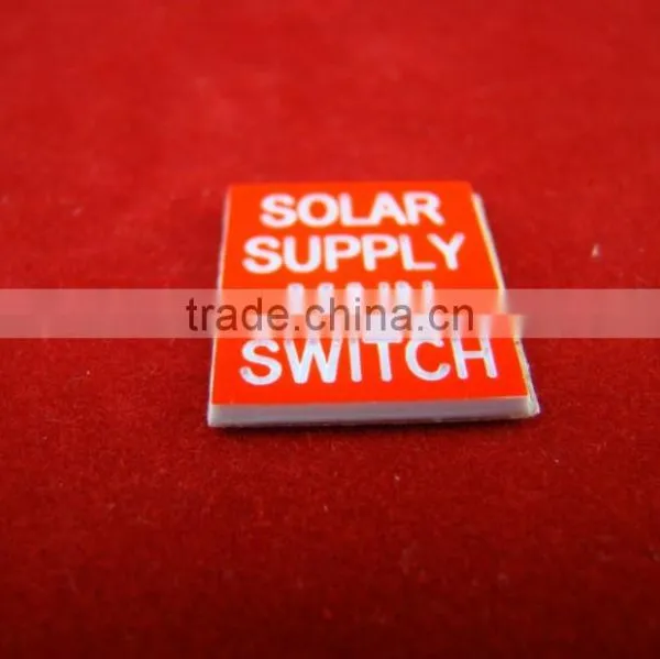 ABS Plastic Engraved Warning Tag photo-6