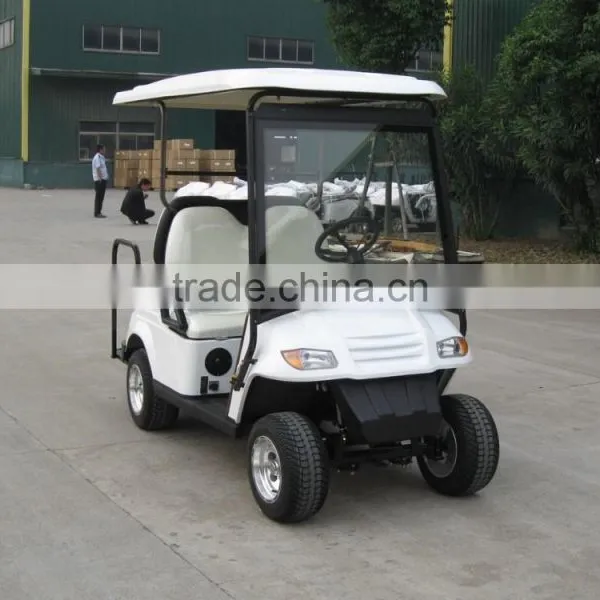 Four Seats Electric Golf Cart Including Two Rear Facing Seats photo-2