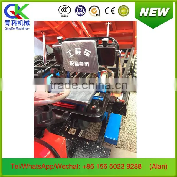 Heavy Loading Capacity Cabin Closed Diesel Power 3 Wheeler Tricycle Truck photo-5