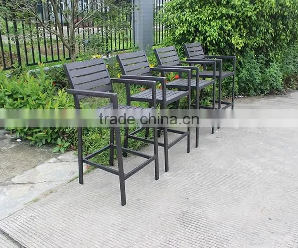 Bar Furntiure Plastic-wood High Table And Chair photo-4
