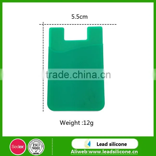 2015 Hot Sale Customisable Logos Printable Silicone Card Cover photo-3