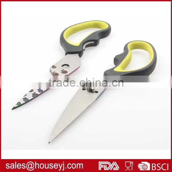 Detachable Stainless Steel Kitchen Scissors With pp +TPR Handle photo-2