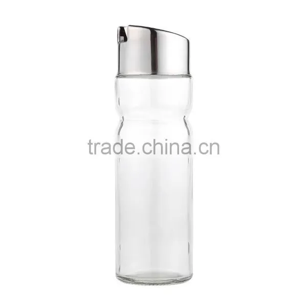 Oil and Vinegar Bottle Set - 150ml Glass Olive 2 Piece Cruet Set Oil Dispenser Bottles photo-2