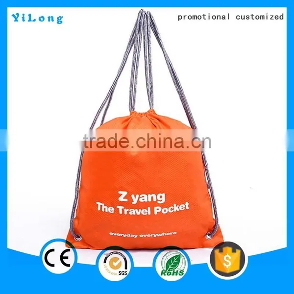 2016 China Supply Climbing Rope Bag Logo Custom String Bag Draw String Bag photo-4