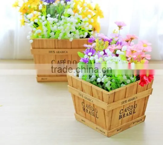 Wooden Flower Pot Size Can be Customized photo-4