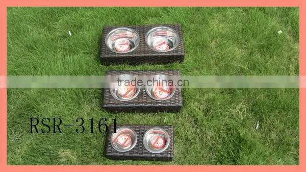 Simple Rattan Dog Pot photo-2