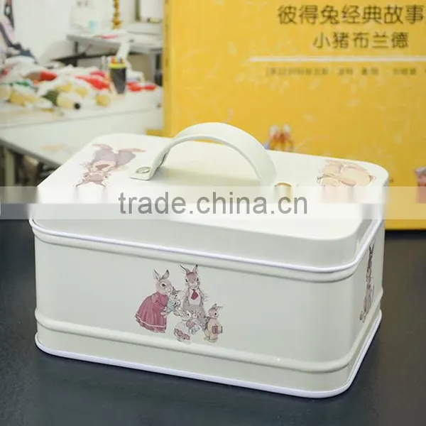 Gift Food Chocolate Candy Tea Toys Jewellery Treasury Rectangular Tin Box photo-6