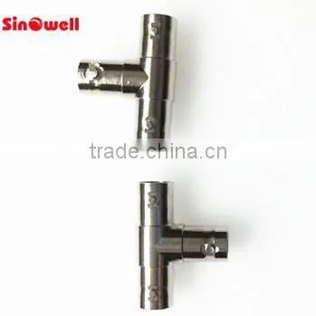 BNC Female to 2 Female Jack-Plug-Jack photo-3