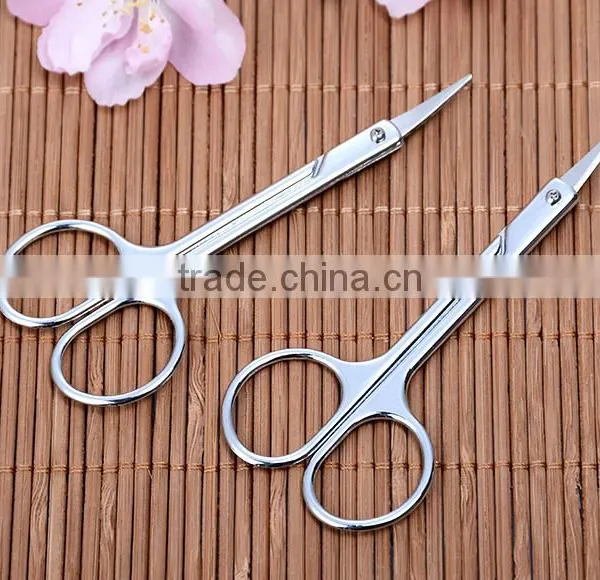 Small Eyebrow Scissors Repair Eyelash Metal Eyebrow Scissors Beauty Scissors photo-2