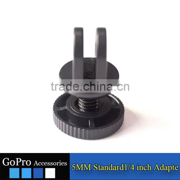 Cheap Factory Price Wholesale 5mm Standard Adapter Rotation Mount for Sports DV Action Camera photo-3