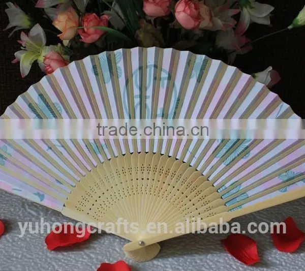 Japanese Promotioning Folding Fabric Fan photo-3