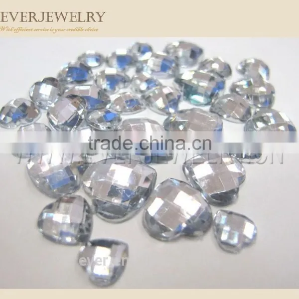 Two Holes Flat Back Acrylic Rhinestone,sew on Acrylic Rhinestone photo-4