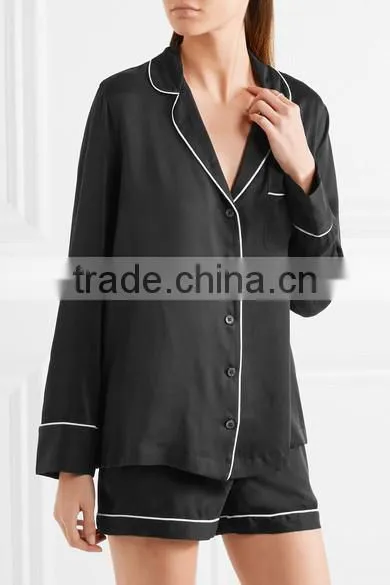 Bulk Pajama Set for Women Fashion Long Sleeve Ladies Pyjamas and Sleepwear photo-2