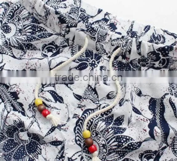 OEM Service for 100% Polyester Men's Beach Shorts/ Printed Shorts photo-2