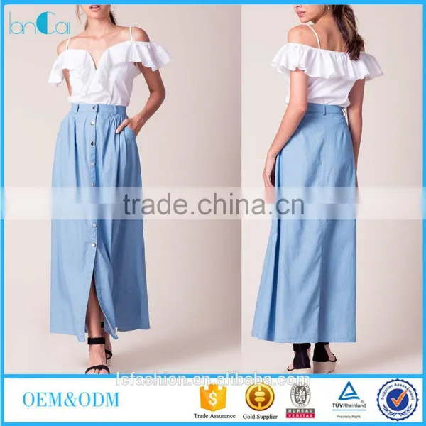 Long Belt Loops Maxi Design Latest Skirt Design Pictures