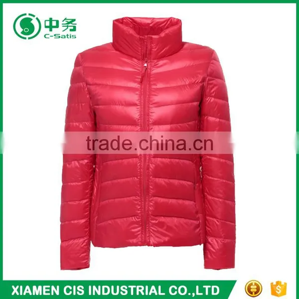 Hot Selling Ultra Thin Foldable Women Down Jacket for the Winter photo-3