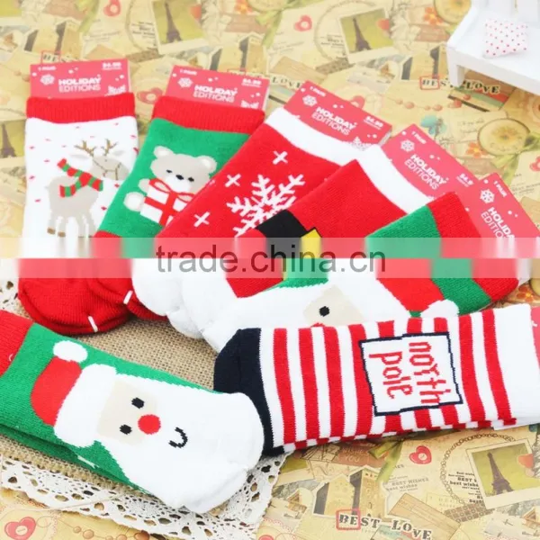 Christmas Baby Cotton Fancy Socks China Wholesale Baby Socks photo-4
