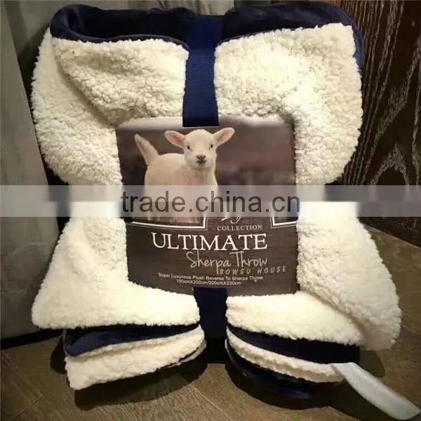 Top Selling Products Cross Crochet New Premium Gold Dots Fleece Blanket photo-5