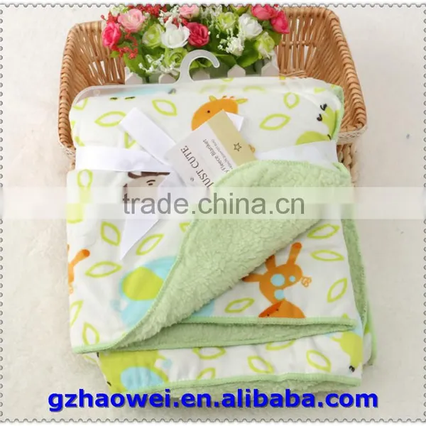 Hot Sale Fleeces Spring & Autumn Baby Blanket photo-2