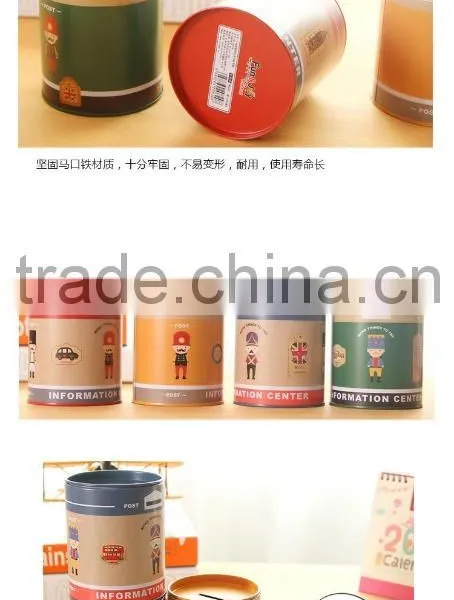 Metal Round Pig Bank/Piggy Coin Bank/Money Bank Box photo-4