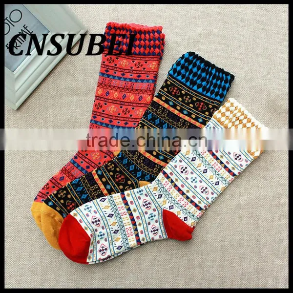 2016 Winter New National Wind Socks Cotton Socks in Tube Socks photo-4