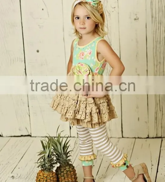 Children Persnickety Girls Clothing Set Wholesale Boutique Clothes photo-6