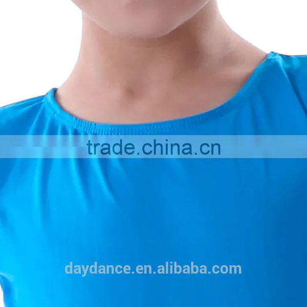 Child Kids Spandex Long Sleeve Latin Dance Dress Girls Fancy Dance Stage Costumes Performance Dress photo-5