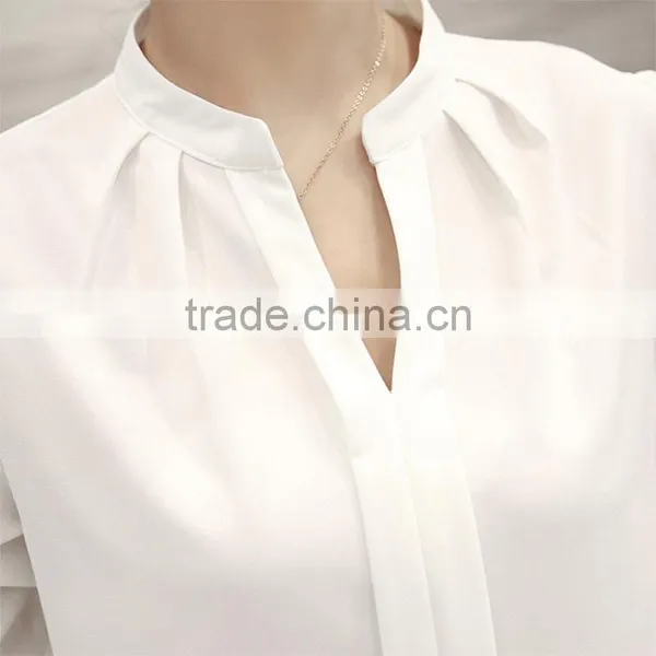 New Designed Wholesale Chiffon Blouse for Lady photo-4