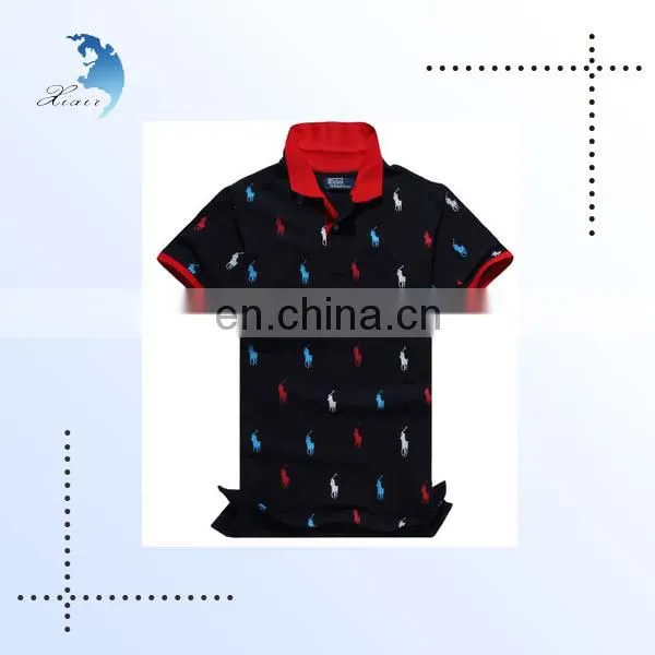 China Polo t Shirt Factory 2016 New Design 100%cotton Men Printing T-shirt Polo for Sale photo-5