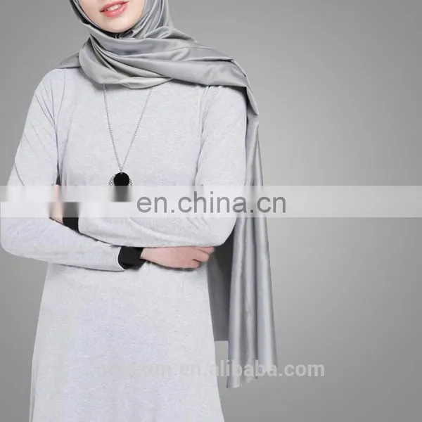 New Design Adults Age Group Casual Women Islamic Clothing Muslim Autumn Suit Long Sleeve Side Slit Sportive Tunic Tops photo-4