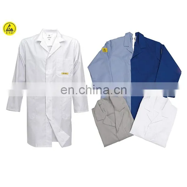 Hard-adhesive and Easy-dressing Antistatic Clothing Standard 3/4 ESD Antistatic Clothes photo-5