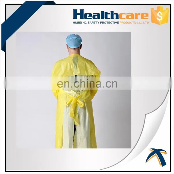 Dust Protection Disposable Nonwoven Useful Preventing CPE Gowns Used in Hospitals for Medical and Surgical Use photo-3