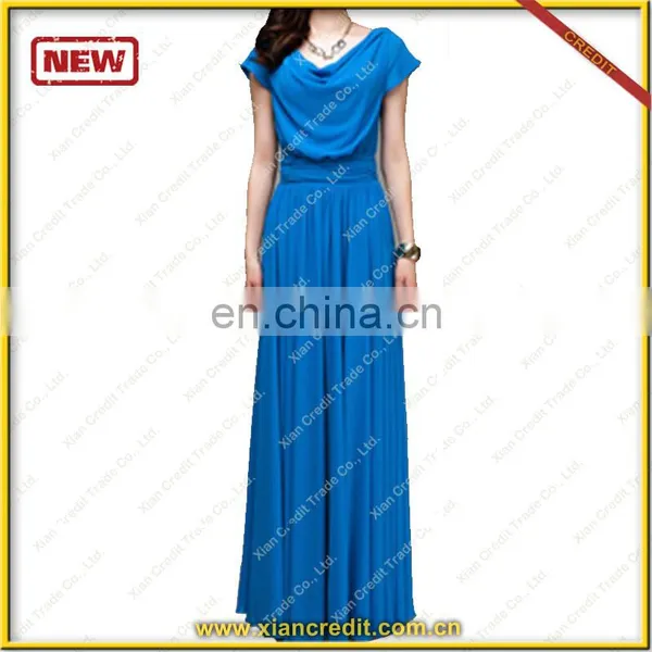 Mature Ladies Silk Dresses Popularized in Western