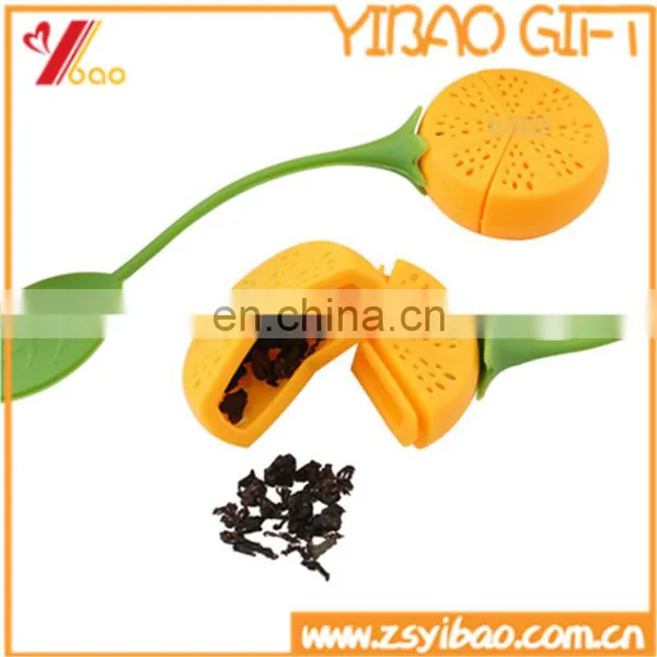 Food Grade Lemon Shaped Silicone Tea Infusers/silicone Tea Bags
