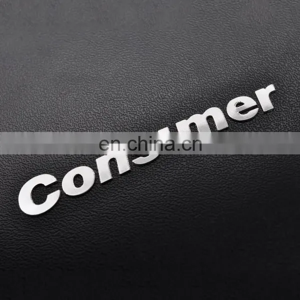 Hot Selling Metal Sticker Logo,Aluminum Separate Logo photo-2