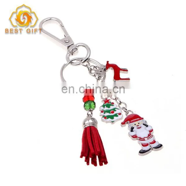 Cheap Christmas Decoration Metal Key Ring photo-2