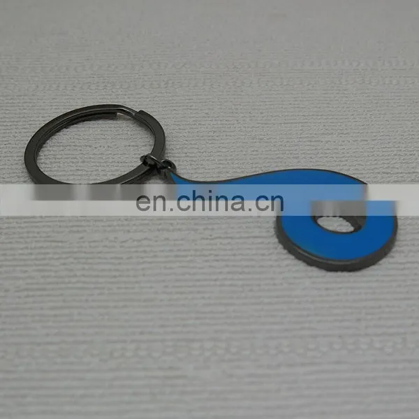 New Design Wholesale Custom London Key Shape Key Ring photo-4