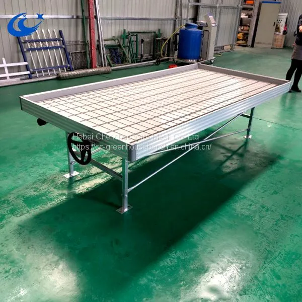 Ebb and Flow Rolling Bench 4'x8' Used in Greenhouse for Seedling photo-2